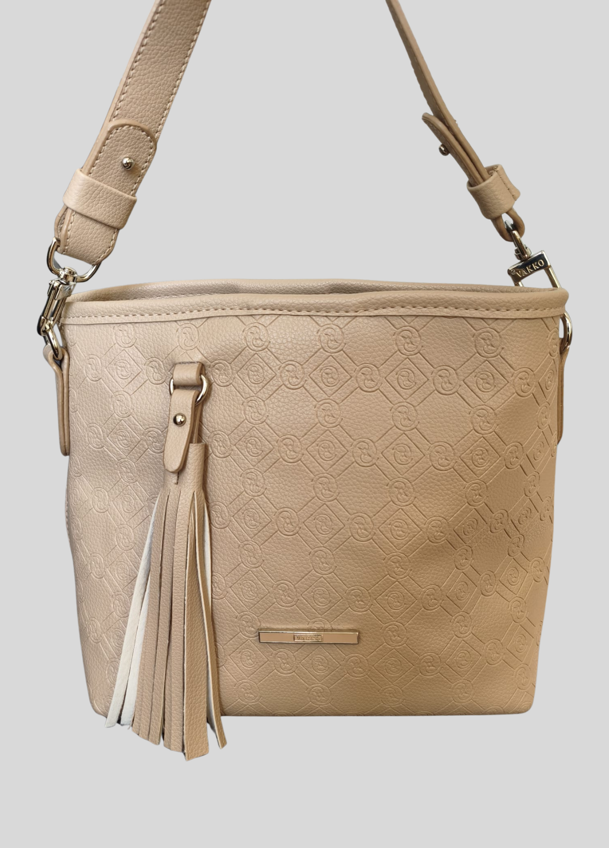 Vakko Desenli Monogram Çanta