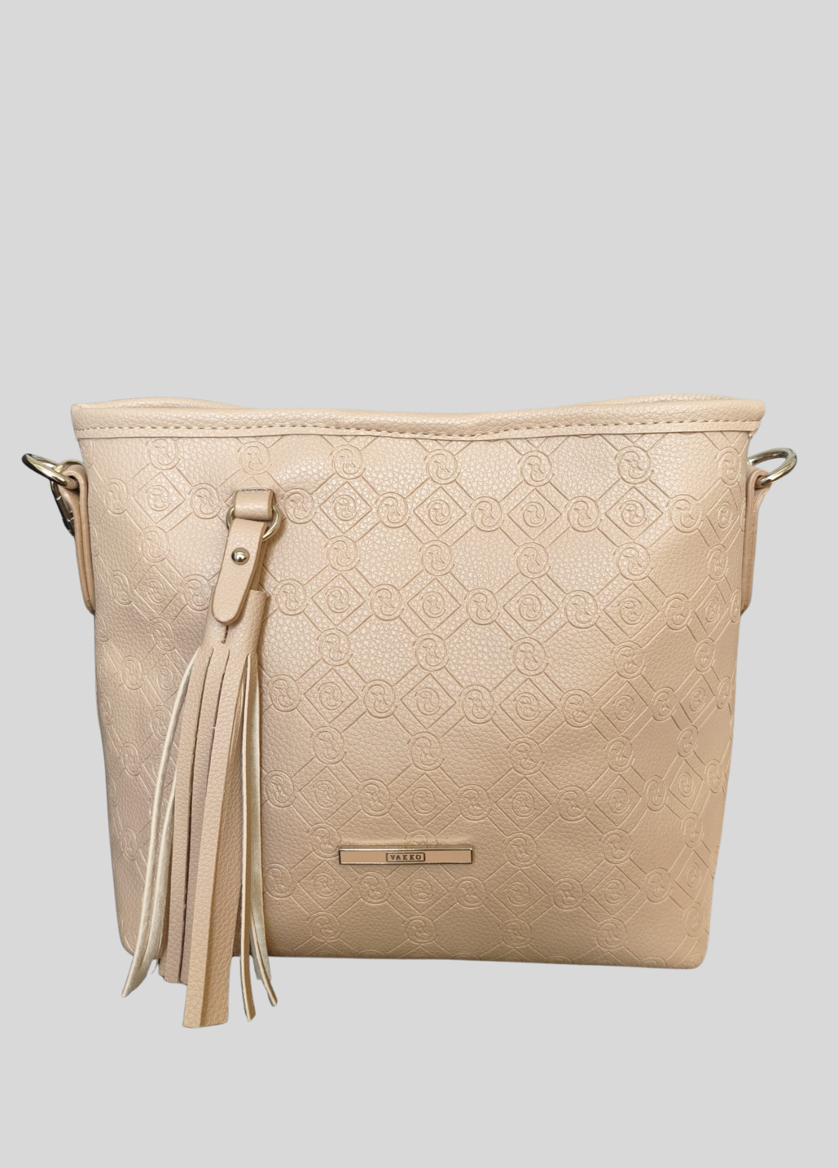Vakko Desenli Monogram Çanta