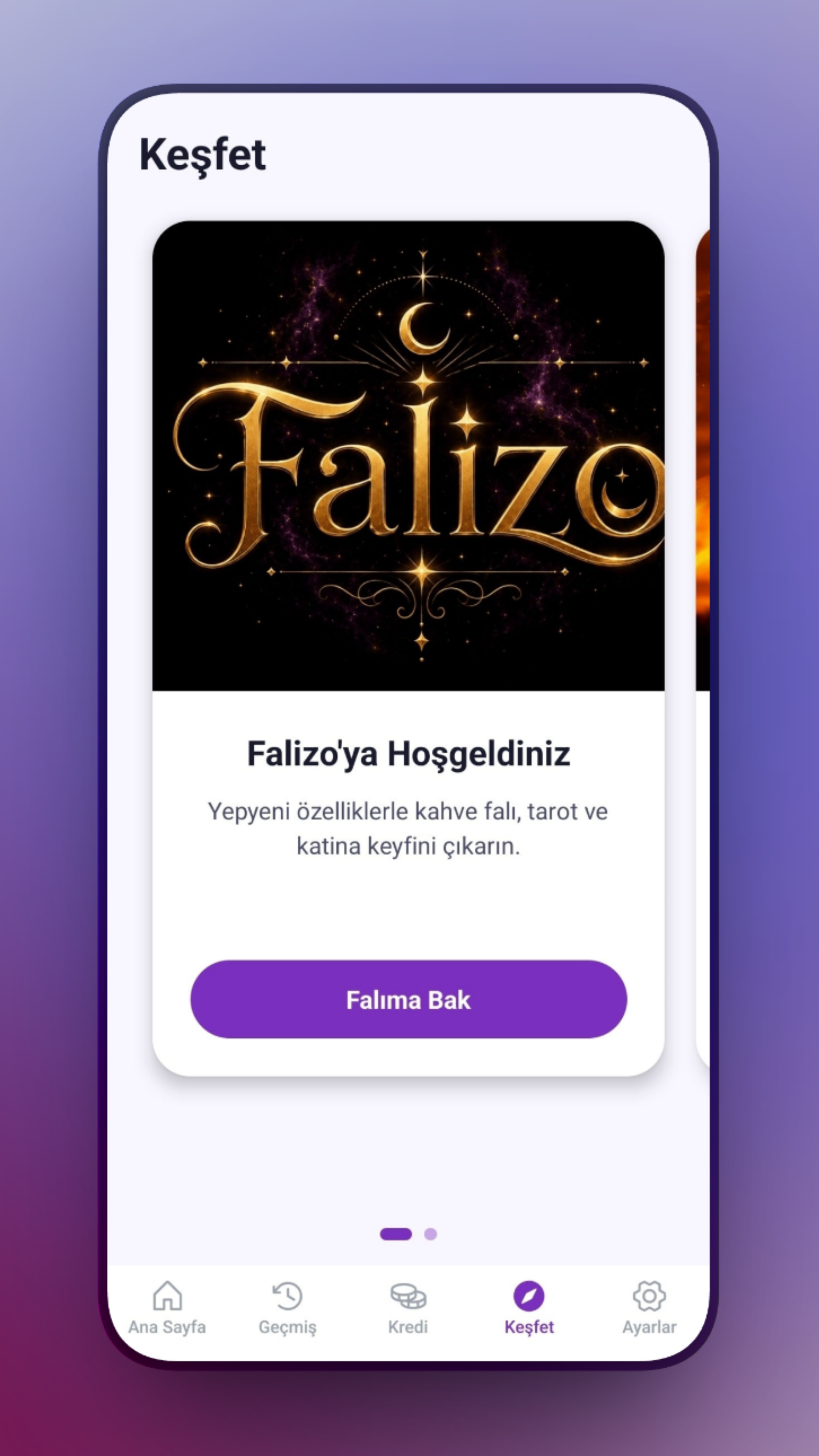 Falizo Uygulama Arayüzü 5