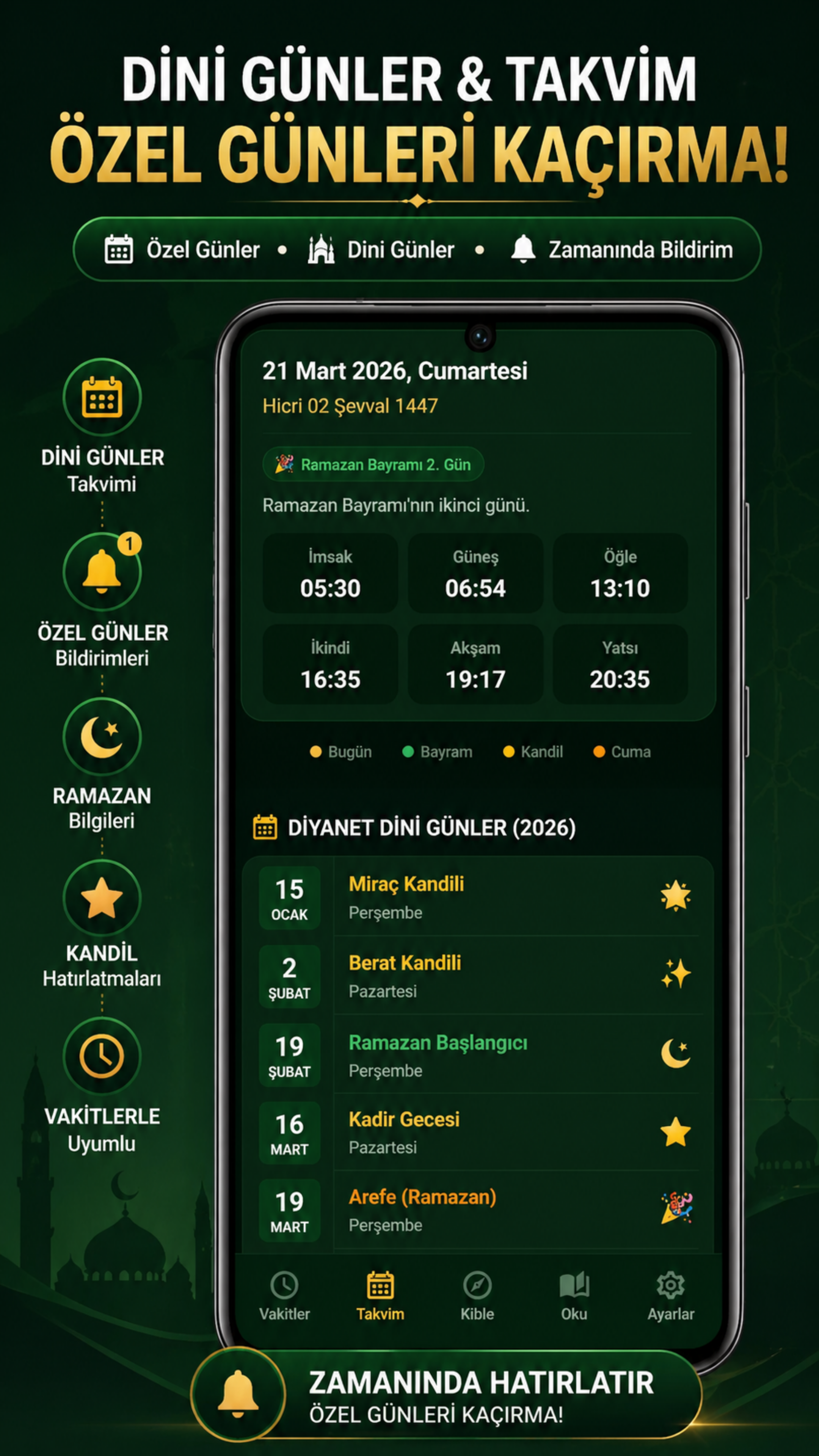 Namaz Vakti Ekran 3